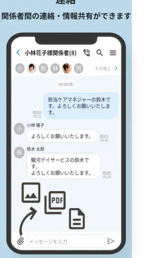 ケアコネ screenshot