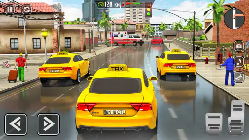 タクシーゲーム：オフラインカーゲーム screenshot