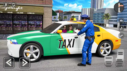 タクシーゲーム：オフラインカーゲーム screenshot