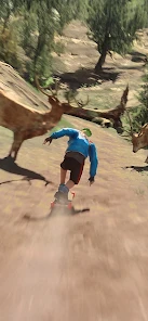 ダウンヒルレーサー (Downhill Racer) screenshot