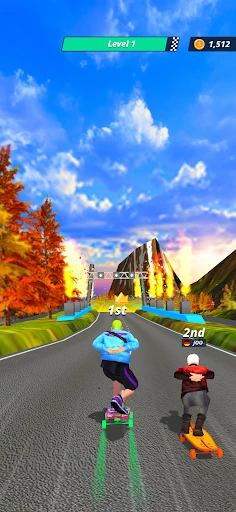 ダウンヒルレーサー (Downhill Racer) screenshot