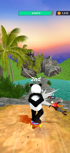 ダウンヒルレーサー (Downhill Racer) screenshot