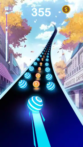 ダンシングロード: 音ボールゲー! screenshot