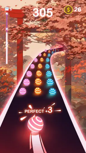 ダンシングロード: 音ボールゲー! screenshot