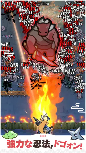 にゃんにゃんシノビ : 美少女忍者ローグディフェンスRPG screenshot