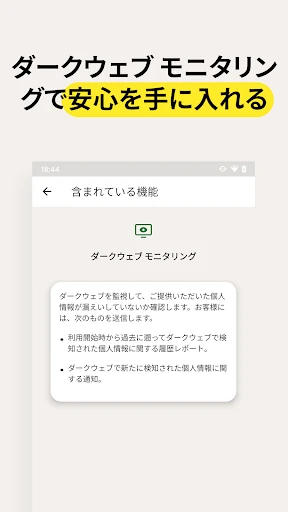 ノートン™ モニター screenshot