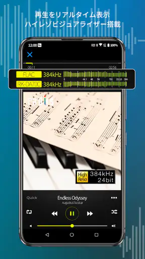 ハイレゾ再生音楽プレイヤーアプリ［NePLAYER］ screenshot