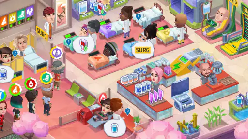 ハッピークリニック: 病院時間管理ゲーム screenshot
