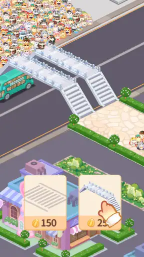ハムハム商店街: かわいい放置タイクーンゲーム screenshot