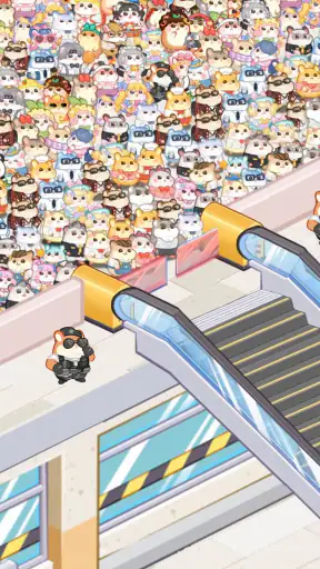 ハムハム商店街: かわいい放置タイクーンゲーム screenshot