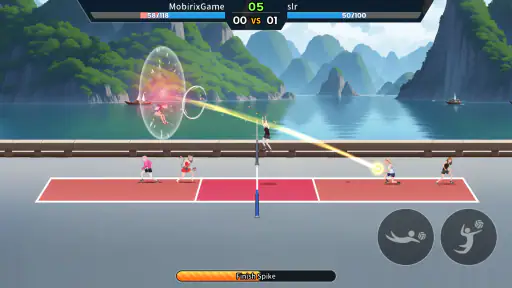 バレーボールキング screenshot