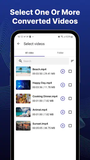 ビデオ MP3 コンバーター screenshot