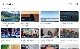 ビデオプレーヤー - 高画質動画再生 screenshot