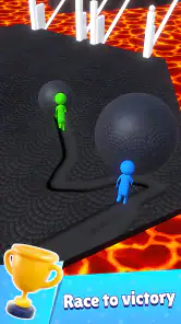 ブリッジレース (Bridge Race) screenshot