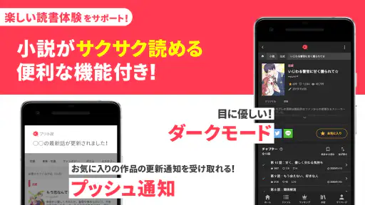 プリ小説 byGMO 夢小説が読み放題！小説を書くアプリ screenshot