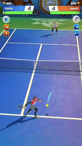 プロテニス対戦:マルチプレイヤーゲーム screenshot
