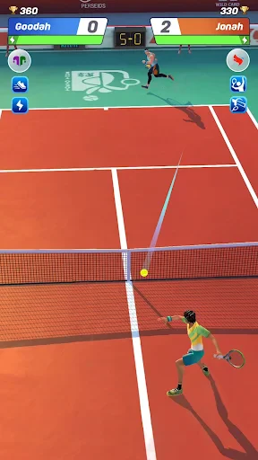 プロテニス対戦:マルチプレイヤーゲーム screenshot