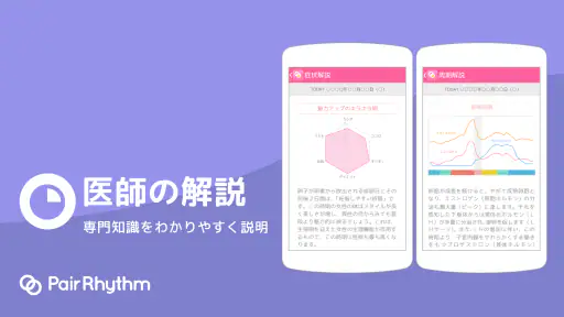 ペアリズムＷ　生理日予測アプリ：妊活（妊娠）、避妊、基礎体温 screenshot