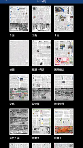 中日新聞 電子版 screenshot