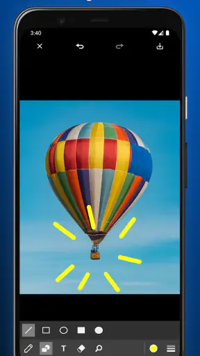 写真ペイント screenshot