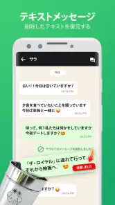 削除されたメッセージを回復する screenshot