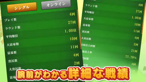 大富豪マスター 初心者から楽しめる大富豪トランプゲーム screenshot