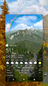 天気ライブ壁紙 screenshot