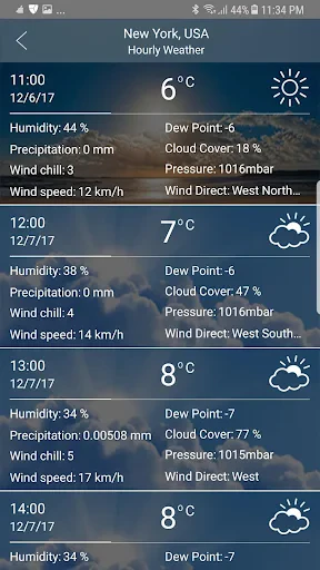 天気予報 screenshot