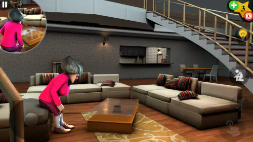 怖い先生 3D screenshot