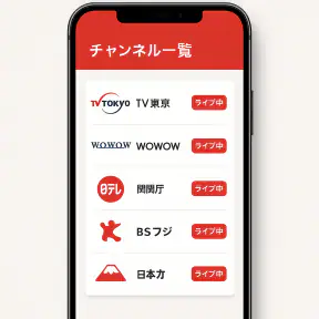 日本テレビ生放送 & ワンセグ - 地上波TV視聴アプリ screenshot