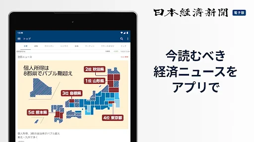 日本経済新聞 電子版【公式】/経済ニュースアプリ screenshot