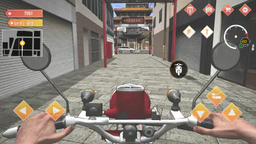 日本郵便配達バイクシミュレーター長崎編 screenshot