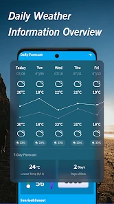 暖かい天気 screenshot
