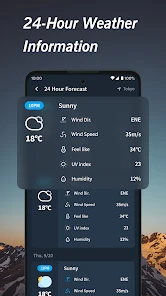 暖かい天気 screenshot