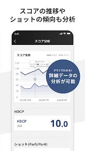 楽天ゴルフスコア管理　GPS距離・高低差の計測・スイング解析 screenshot