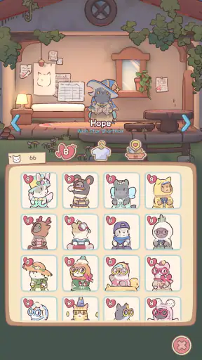 猫とスープ～魔法のレシピ～  (マージゲーム) screenshot