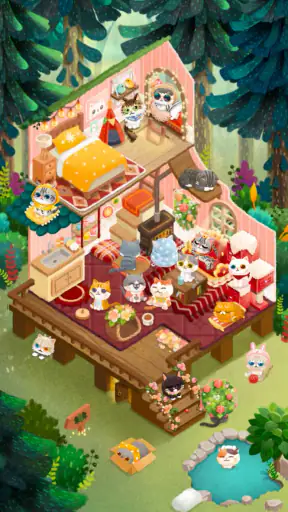 猫と秘密の森 screenshot