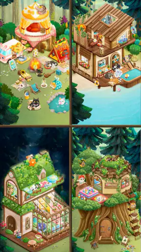 猫と秘密の森 screenshot