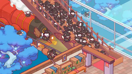 猫の魔法学校：神秘的でかわいいタイクーン screenshot