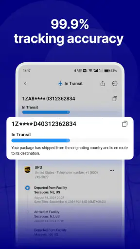 総合荷物追跡 screenshot