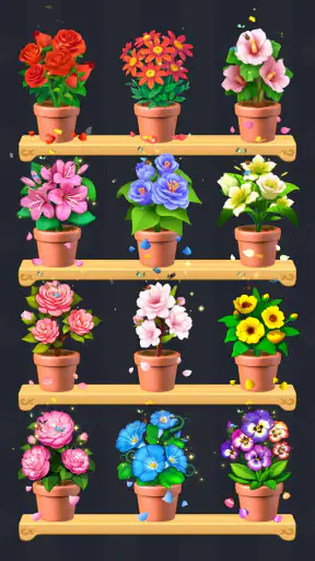 花マッチ - Blossom Sort · 3 マッチパズル screenshot