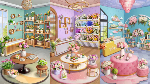 花マッチ - Blossom Sort · 3 マッチパズル screenshot