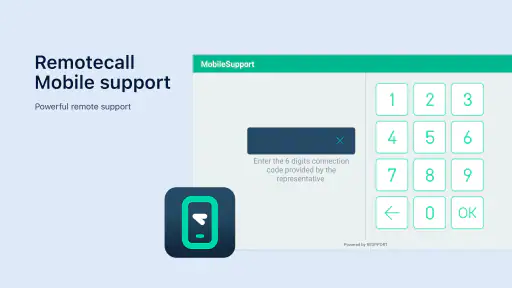 遠隔サポート – RemoteCall screenshot