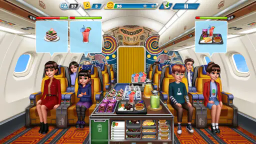 飛行機の料理人：料理ゲーム screenshot
