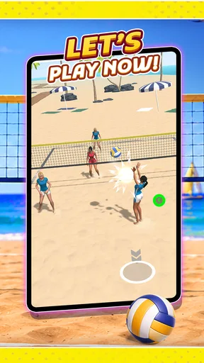 Beach Volley Clash screenshot