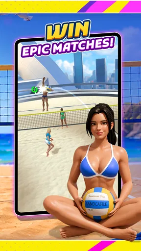 Beach Volley Clash screenshot