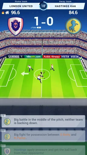 Idle Eleven Football tycoon screenshot