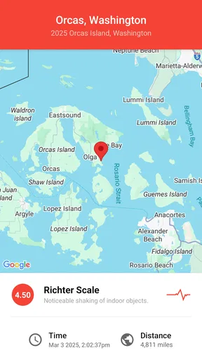My Earthquake Alerts Pro screenshot