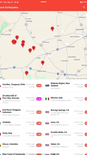 My Earthquake Alerts Pro screenshot