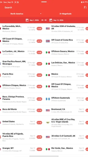 My Earthquake Alerts Pro screenshot